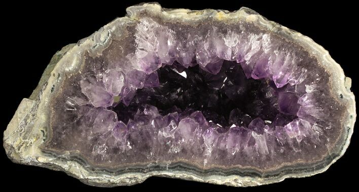 Purple Amethyst Geode - Uruguay #31201